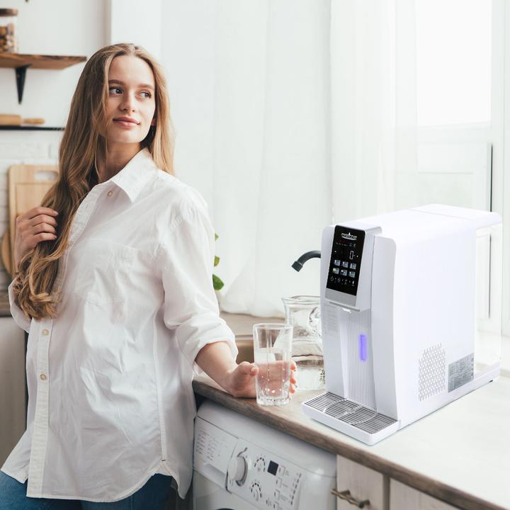 Image du produit Naturewater Naturwater NW-1000 Pro Osmoseur Inverse de Table Nomade 15-100°C 3 Niveaux Filtration Eau Robinet