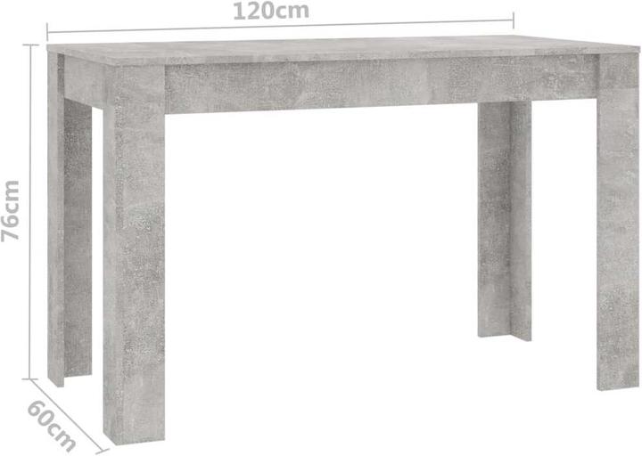 Image du produit vidaXL Esstisch (120 x 60 x 76 cm)
