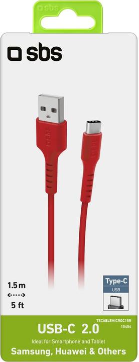 Actual product image SBS Data cable USB 2.0 - Type-C (1.50 m, USB 2.0)
