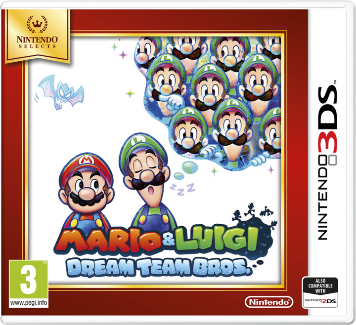 Actual product image Nintendo Mario & Luigi Dream Team Bros (Selects) (3DS, EN)
