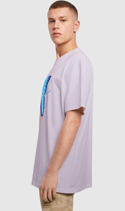 Actual product image Merchcode Butterfly Blue Heavy Oversized Tee - 117559 (M)