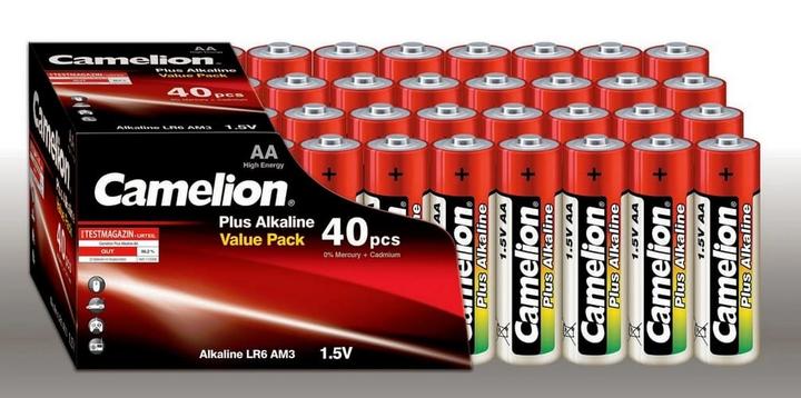 Produktbild Camelion Mignon (AA)-Batterie Alkali-Ma (40 Stk., AA, 2700 mAh)