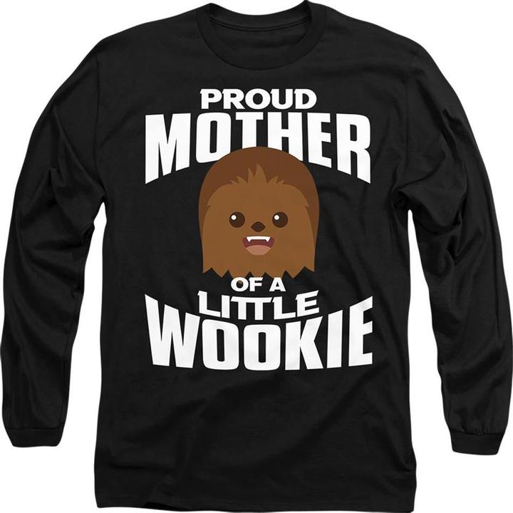 Actual product image Star Wars Unisex Adult Little Wookie Mothers Day T-Shirt (L)