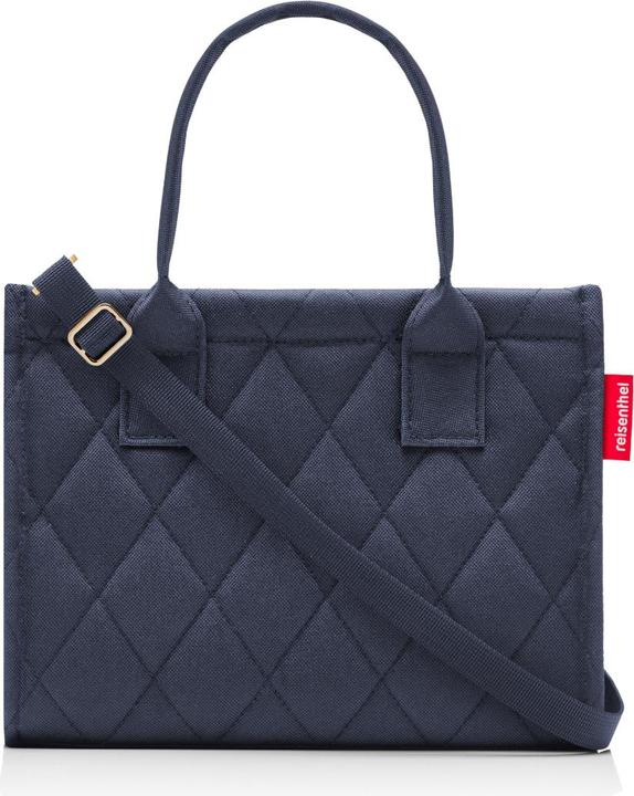 Actual product image reisenthel daily shopper XS rhombus midnight gold