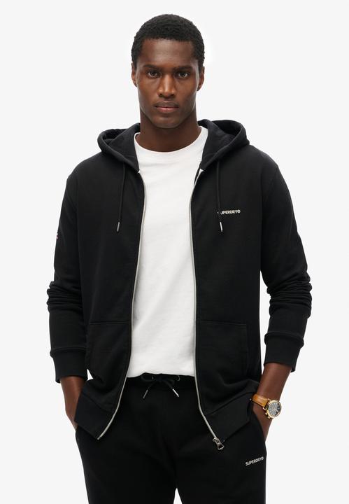 Image du produit Superdry Sweatshirt à capuche zippé uni (XL)