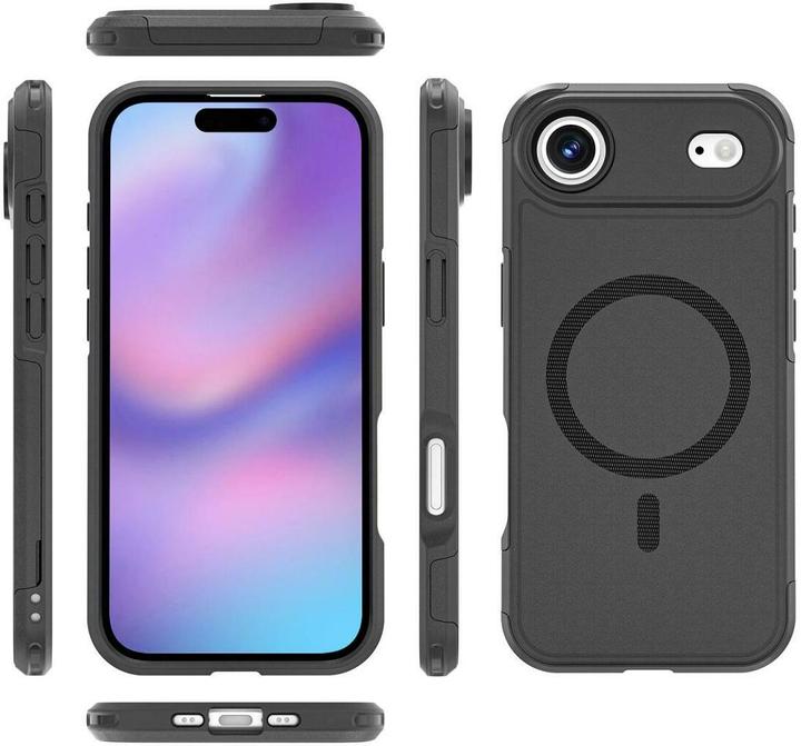 Produktbild 4smarts Defend, Rand, Apple, iPhone 17 Air, 16,8 cm (6.6"), Schwarz (Apple iPhone 17)