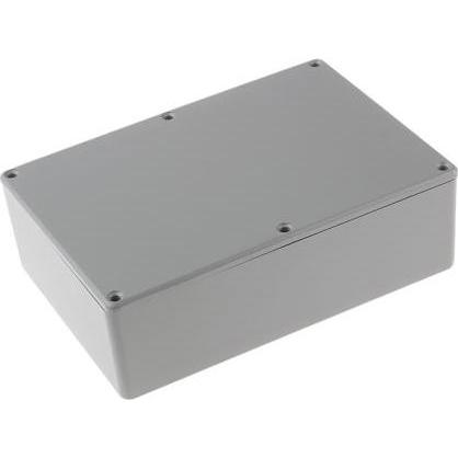 Rs Pro Gehäuse Aluminium 171x121x55mm (Gehäuse), Elektronikzubehör + Gehäuse, Grau