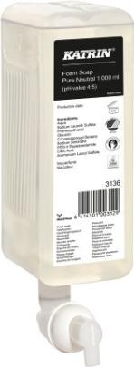 Actual product image Katrin Foaming soap 1,0 l (Liquid soap, 1000 ml)
