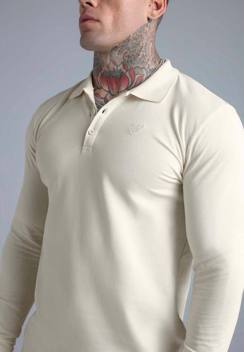 Produktbild Siksilk Langarmpolo Longsleeved Button (L)