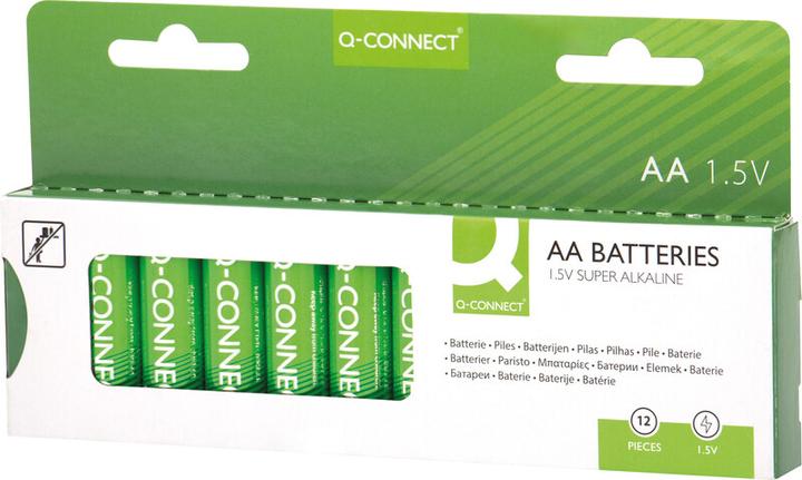 Produktbild Q-Connect AA-Batterie (12 Stk., AA, 1850 mAh)