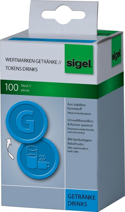 Actual product image Sigel Tokens Drinks