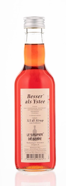 Produktbild Sirupier de Berne Besser als Ystee Sirup 35 cl Le Fl.Depot Fr. 1.- (24 x 35 cl)