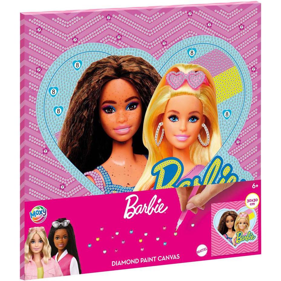 Grafix Diamantmalerei Leinwand Barbie