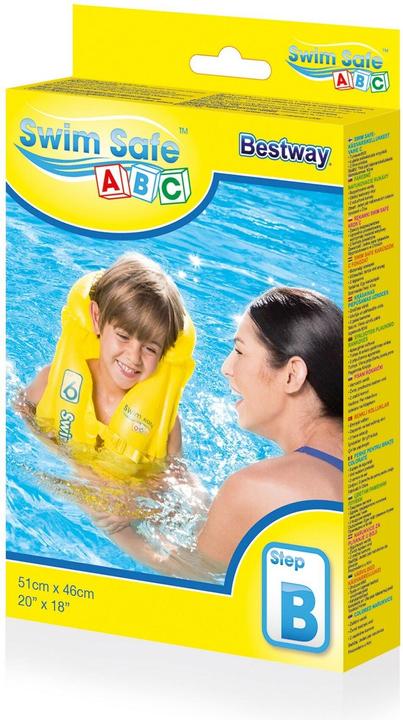 Produktbild Bestway Schwimmweste 3-6 Jahre Swim Safe Step (One Size, 19 - 30 kg)