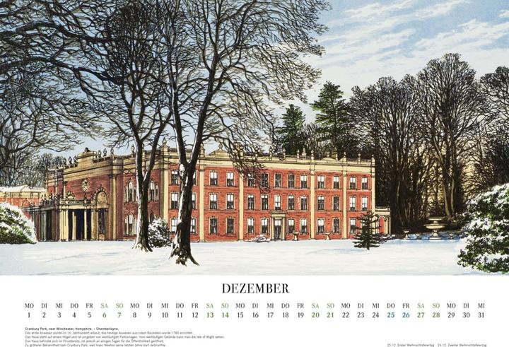 Immagine prodotto Case di campagna inglesi. Calendario da parete 2025