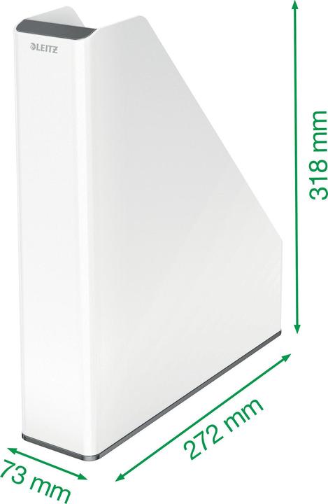 Image du produit Leitz Porte-revues WOW A4 blanc/rouge (A4)