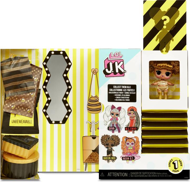 Actual product image MGA LOL JK Mini Fashion Doll QUEEN BEE