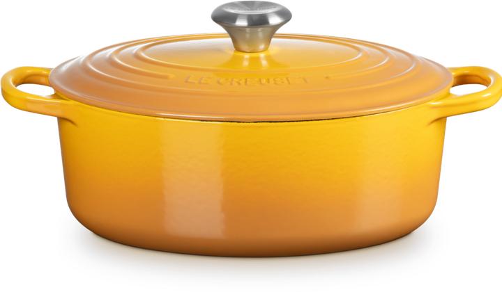 Actual product image Le Creuset Signature 27 cm oval (27 cm, Casserole + Stewpot, Cast iron)