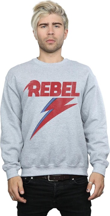 Image du produit David Bowie - Sweat DISTRESSED REBEL - Homme (M)