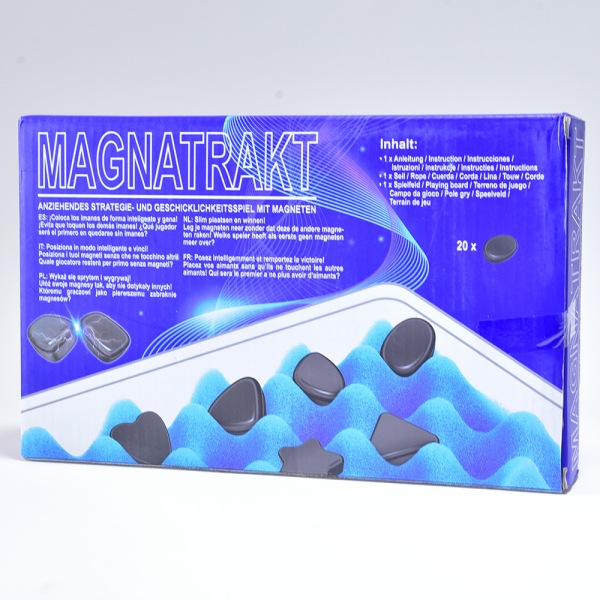 Produktbild Kögler Magnetisches "Schachspiel", Magnetsteine m. Schwammschachbrett, 25,5x15,9x5,3cm