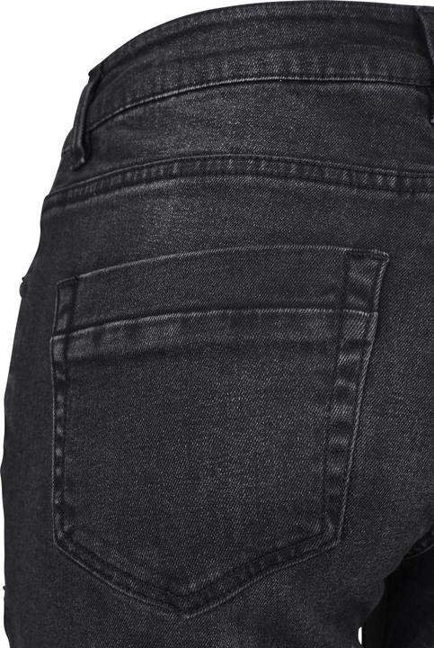 Actual product image Urban Classics Ladies Denim Lace Up Skinny Pants