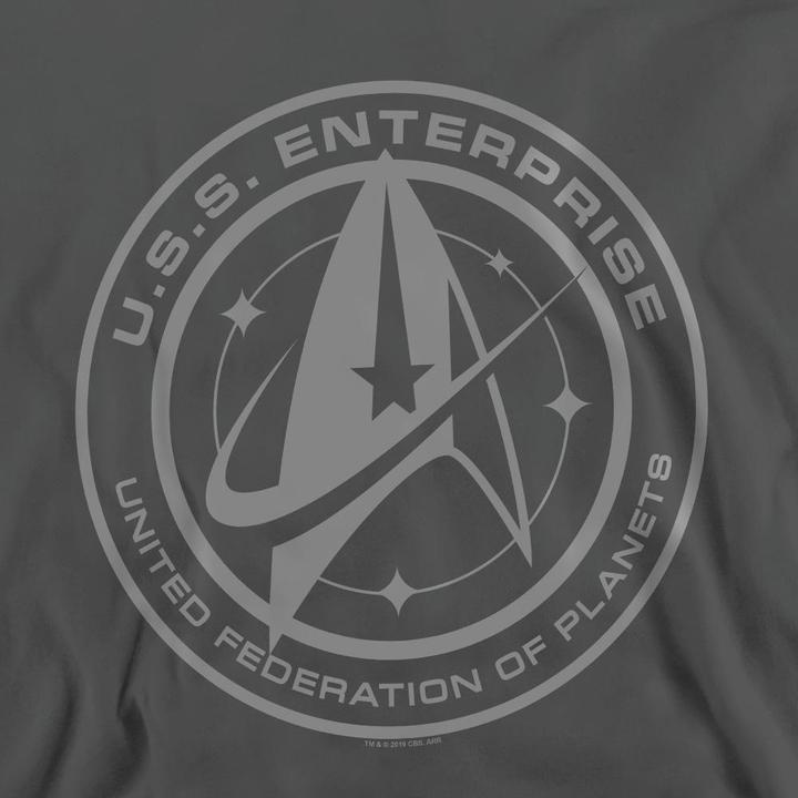Actual product image Universal Textiles Unisex Adult Enterprise Crest Sweatshirt (M)