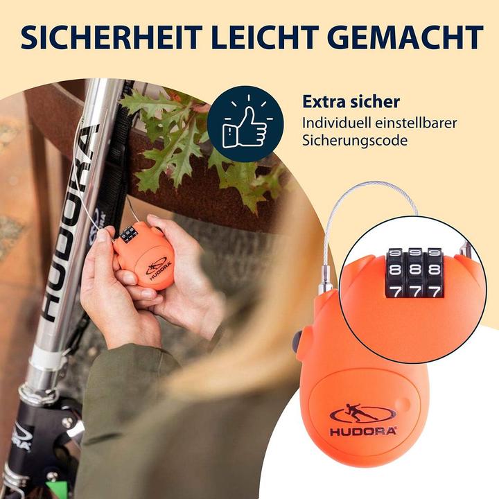 Actual product image Hudora Cable lock (80 cm)