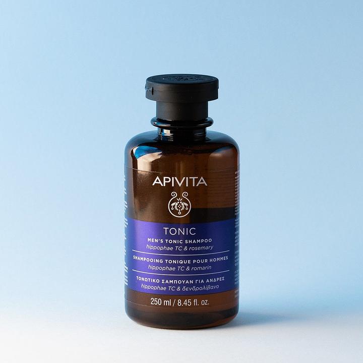 Actual product image Apivita MEN TONIC Shampoo 250 ml (250 ml, Liquid shampoo)