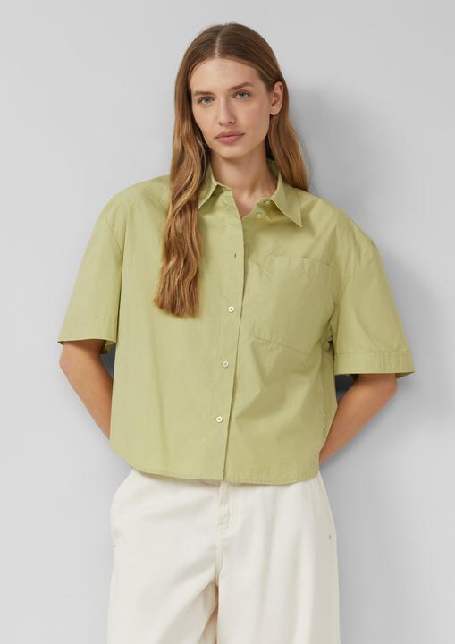 Produktbild s.Oliver Boxy Popeline-Bluse mit Brusttasche (42)