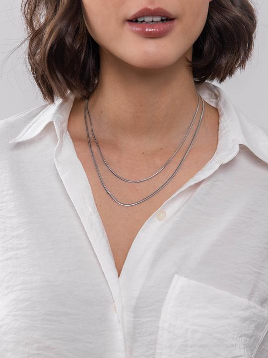 Image du produit Purelei Two Layers Kette (Acier inoxydable, 40 - 45 cm)