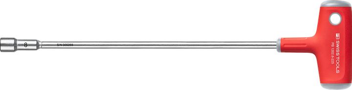 Image du produit PB Swiss Tools Tournevis pour vis à six pans creux PB 1202 manche transversal taille 8 225 mm (Hexagone externe)
