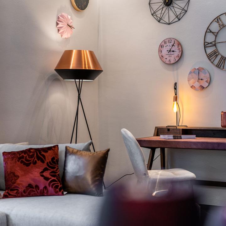 Actual product image s.luce SkaDa individual floor lamp Ø 50cm (560 lm, E27)