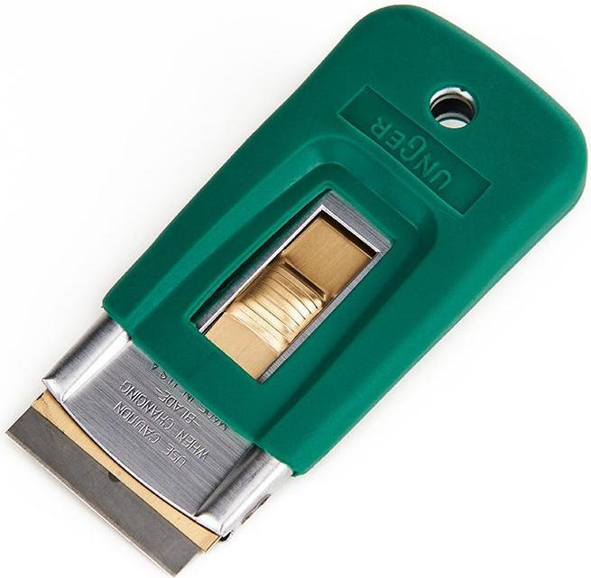 Produktbild Unger Glasschaber Ergo-Tec Masse: 50 x 20 x 95 mm (B x H x L) Breite der Klinge: 4 cm (1 Stk.)