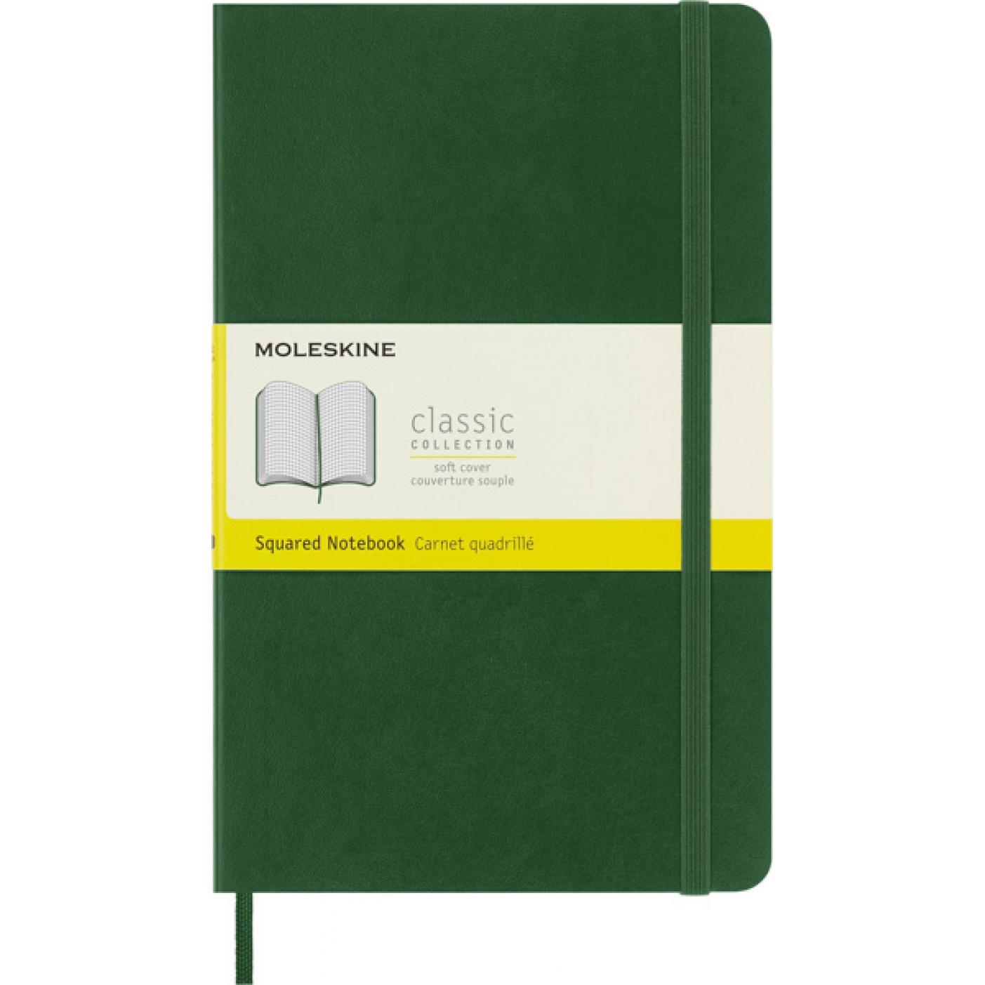 Moleskine, Notitieboekje + schrijfblok, Notebook Klassieker (A5, Gecontroleerd, Softcover)