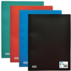 Oxford, Mappe, Sichtbuch INITIAL, DIN A4, mit 40 Hllen, rot (A4, 40 x)