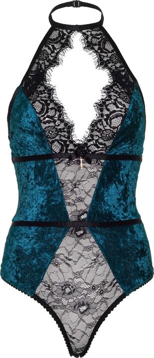 Produktbild Leg Avenue Halter stretch velvet teddy (M)