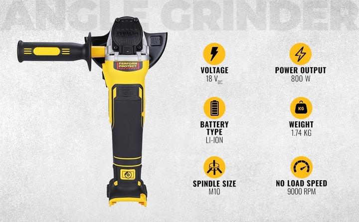 Produktbild DeWalt DCG405N-XJ (125 mm)