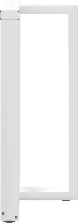 Actual product image VidaXL Bar table legs T-shape 2 pcs. White 60x35x(91-92) cm steel table leg