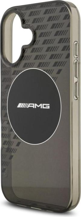 Image du produit Mercedes AMG Double Layer Transparent Smocked MagSafe Case for iPhone 17 Black (Apple iPhone 17)