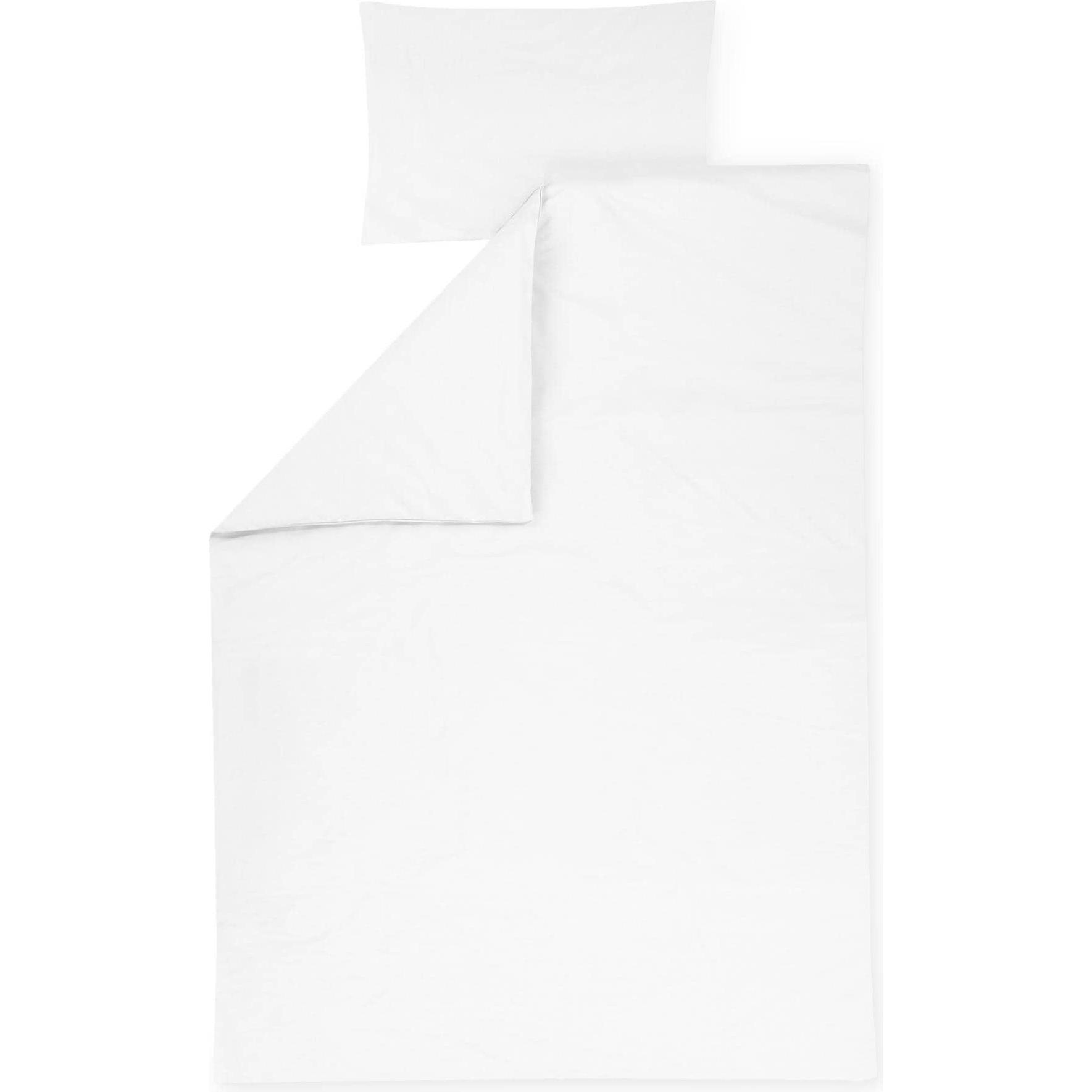 Julius Zöllner, Kinderbettwäsche, Bettwäsche Uni Weiss, 100/135+40/60