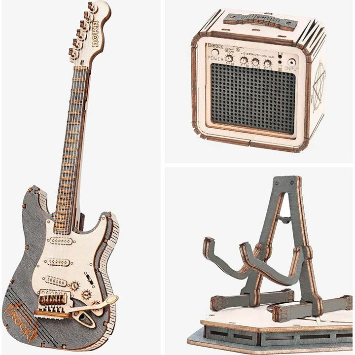 Actual product image Rokr TG605K - Electronic guitar