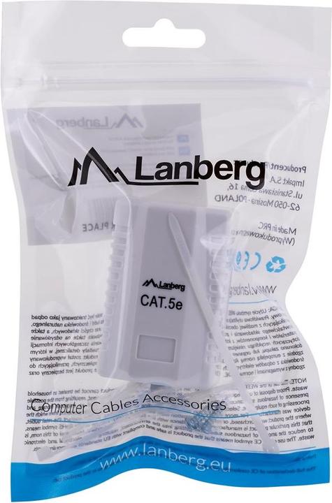 Produktbild Lanberg OU5-0001-W Steckdose RJ-45