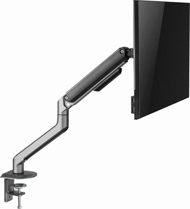 Actual product image Gembird Biurkowe ramię na monitor regulowane 17-32inch obciążenie do 9kg kolor szary (Table, 32", 9 kg)