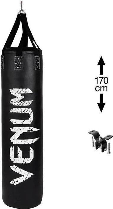 Produktbild Venum Challenger Heavy bag + Ceiling Hook - Black/White - Filled - 170cm (170 cm, 50 kg)