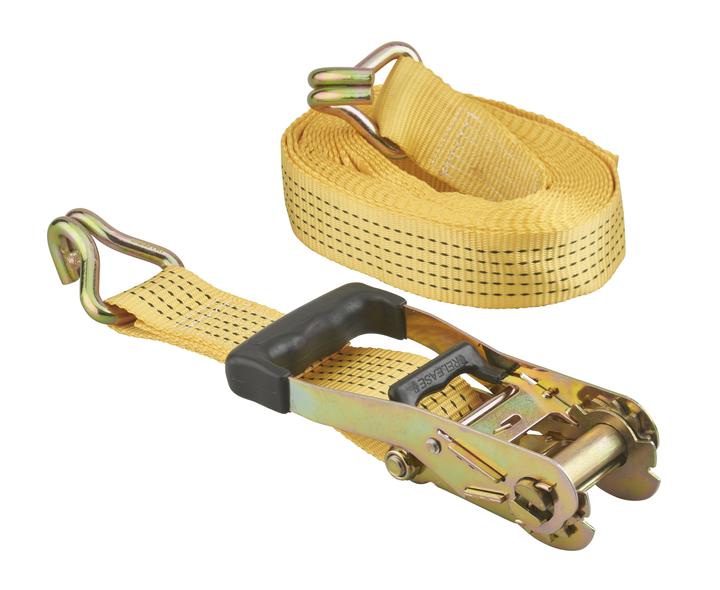 Immagine prodotto Thirard Cinghia di tensione, 8m, con cricchetto, gancio jj, giallo