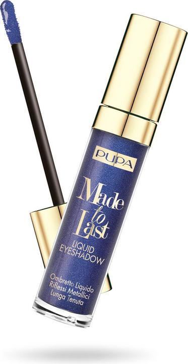 Actual product image Pupa Milano Made to Last Liquid Eye Shadow Deep Blue (Deep Blue)
