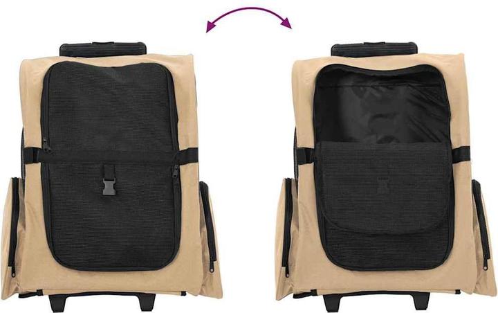 Actual product image vidaXL Haustierwagen (Cat, Dog, Breathable)