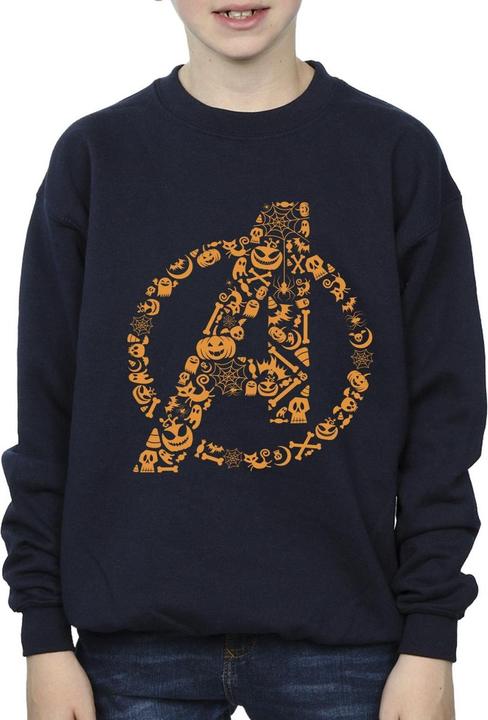 Produktbild Avengers Halloween Logo Sweatshirt Jungen (128)