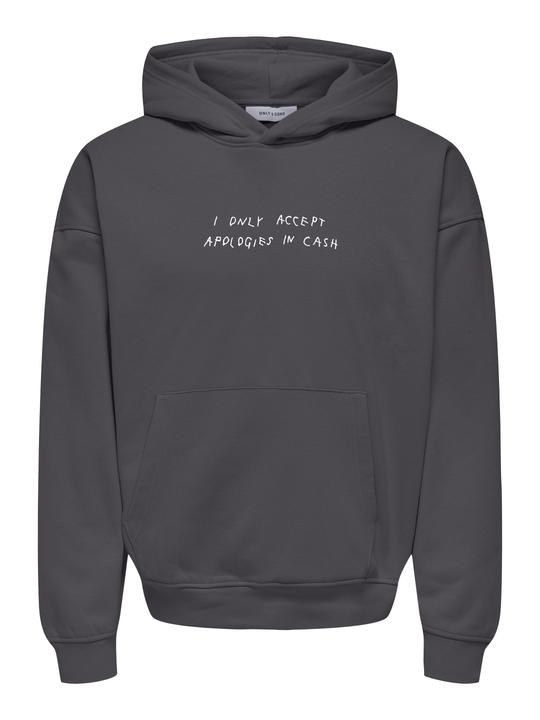 Actual product image Only & Sons Onsaaron Vtg Hoodie Sweat (L)