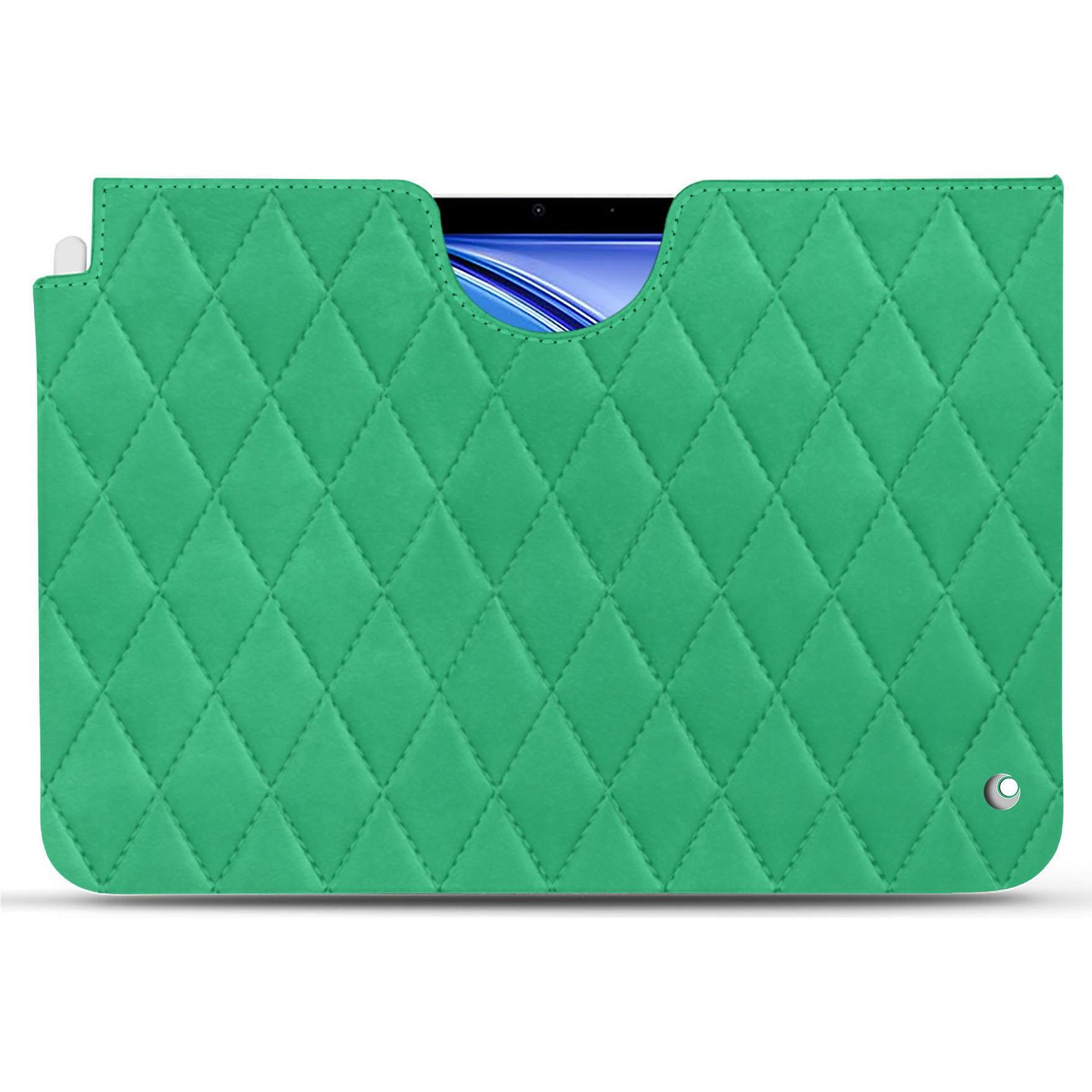 Noreve Lederschutzhülle (iPad Air 2020 (4. Gen), iPad Air 2022 (5. Gen)), Tablet Hülle, Grün